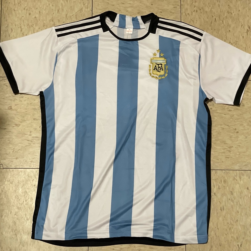 Argentine New Soccer Uniforms